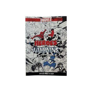 Kidcore Marvel Heroes & Villains Coloring Book | Highly Detailed Adult & Teen